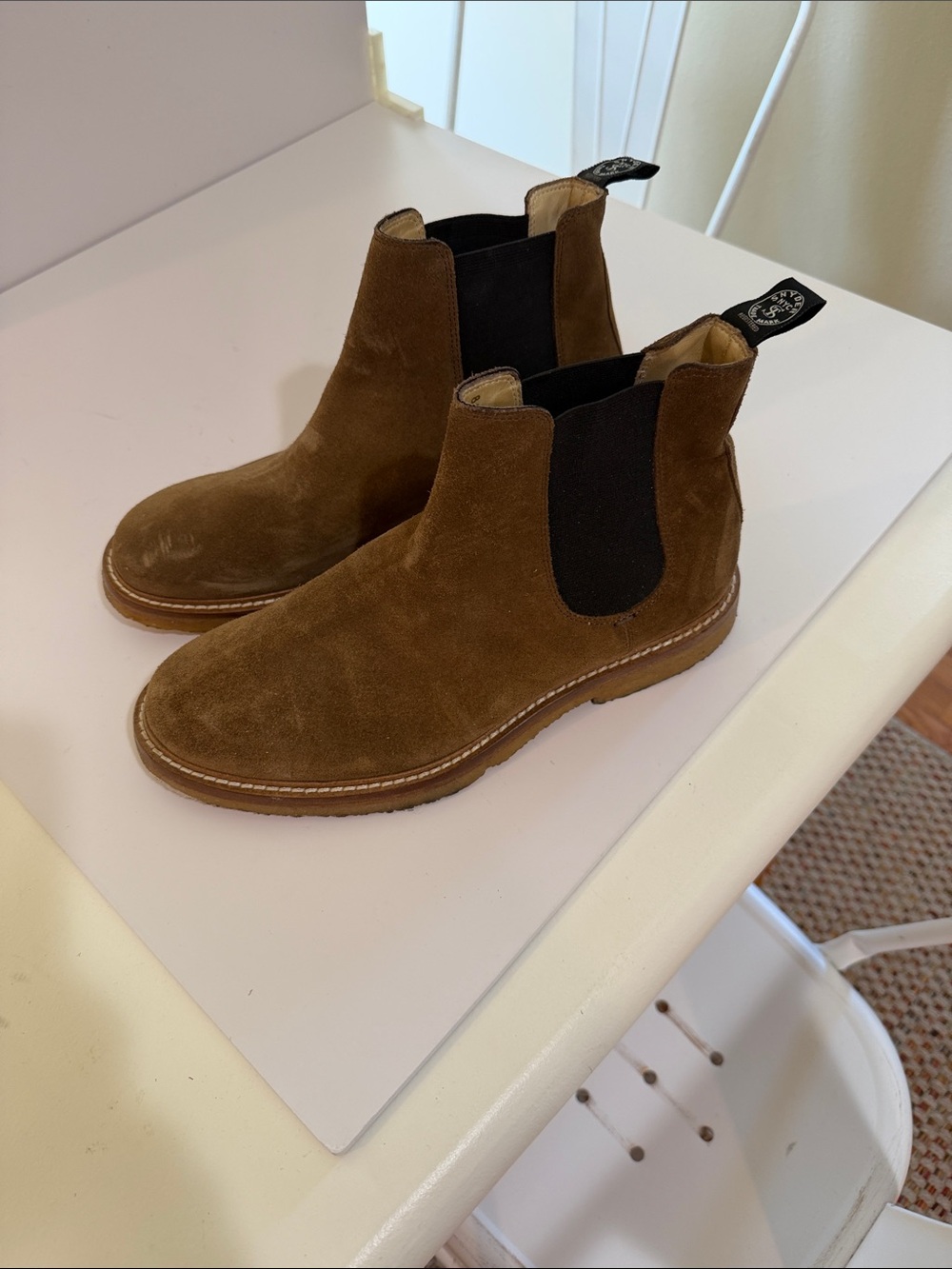 Todd Snyder Suede Chukka Boots Sz 9,  tub10
